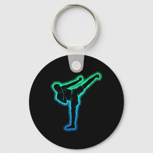 Chaveiro Kickboxing Kickboxer Karate Taekwondo Crianças Men