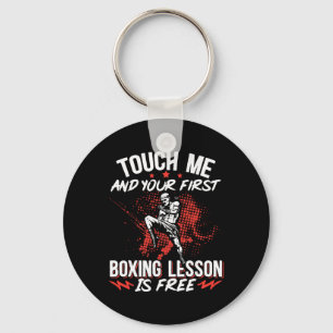 Chaveiro Kickboxing Vintage Me Toque E Sua Primeira Lição d