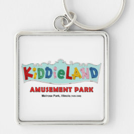 Chaveiro Kiddieland Melrose Park, IL, Sinal de Texto