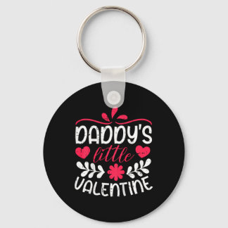 Chaveiro Kids Daddys Little Valentine Day Heart Love Kids B