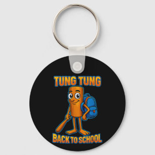 Chaveiro Kids Memg Tung Sahur Italiano Brainrot De Volta Pa