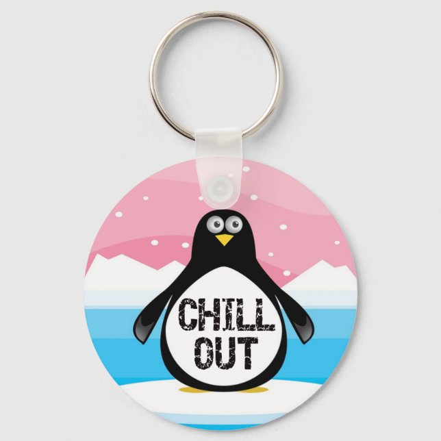 Chaveiro Kids Penguin T Shirts e presentes (Frente)