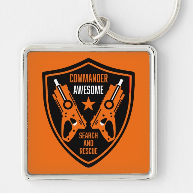 Chaveiro Kids Toy Dart Gun Batalha (Frente)