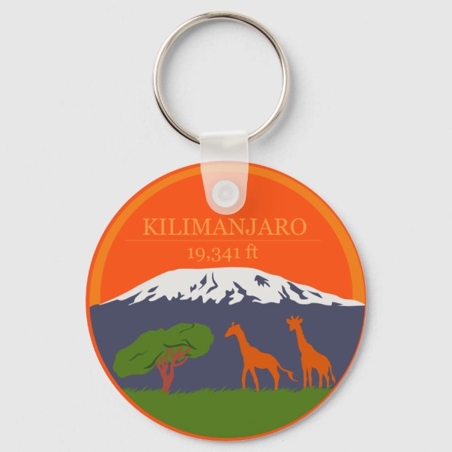 Chaveiro Kilimanjaro Altitude (Frente)