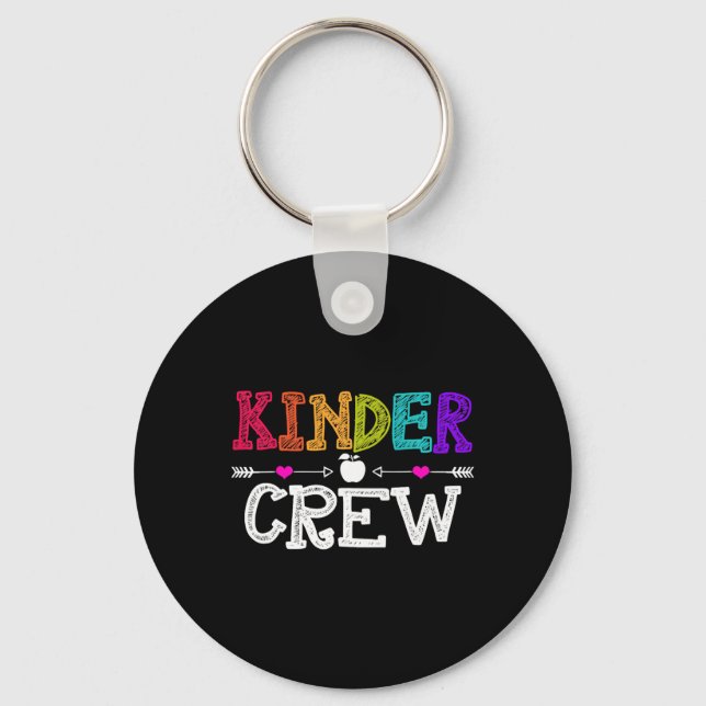 Chaveiro Kinder Crew Ck To School Kindergarten Teacher Stud (Frente)