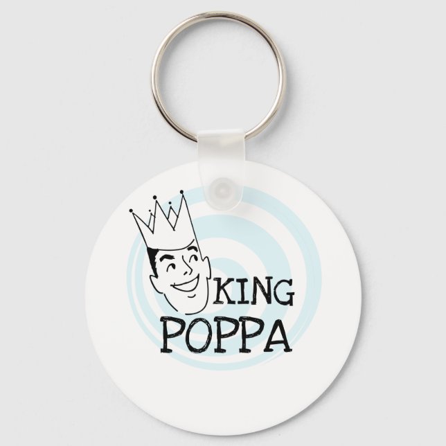 Chaveiro King Poppa T-shirts e presentes (Frente)
