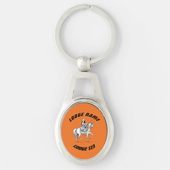 Chaveiro King William of Orange Customizable Orange Order (Frente)