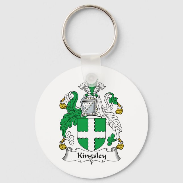 Chaveiro Kingsley Family Crest (Frente)