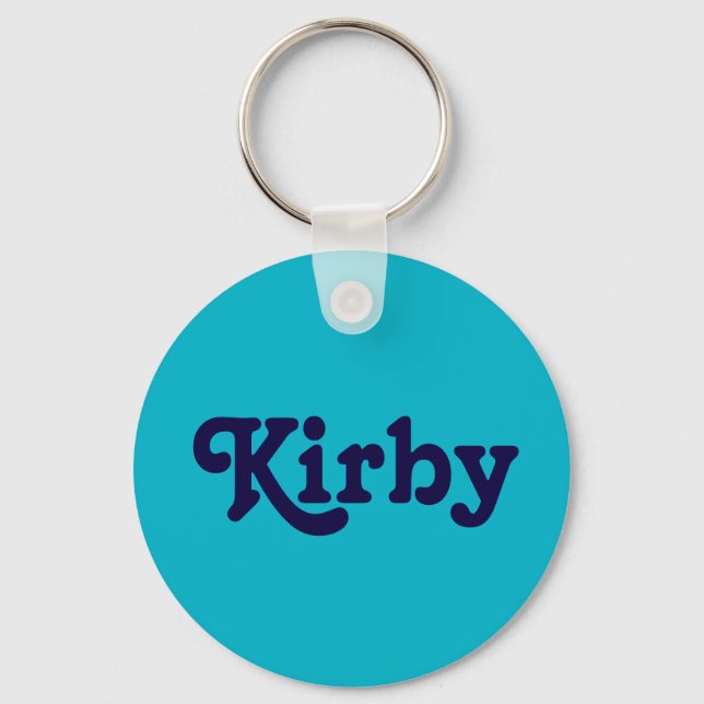 Chaveiro Kirby de Corrente de Chaves (Frente)