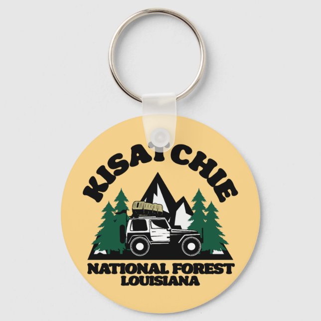 Chaveiro Kisatchie National Forest Louisiana (Frente)