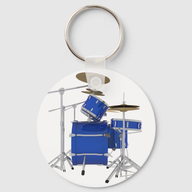 Chaveiro Kit do tambor azul: (Frente)