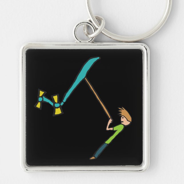 Chaveiro Kite Flying (Frente)