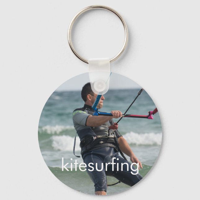 Chaveiro Kitesurfing (Frente)