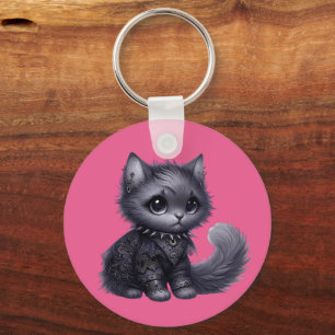 Chaveiro Kitten de Gótico Suave