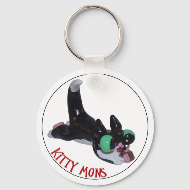Chaveiro Kitty Mon and his mouse a Key Chain (Frente)