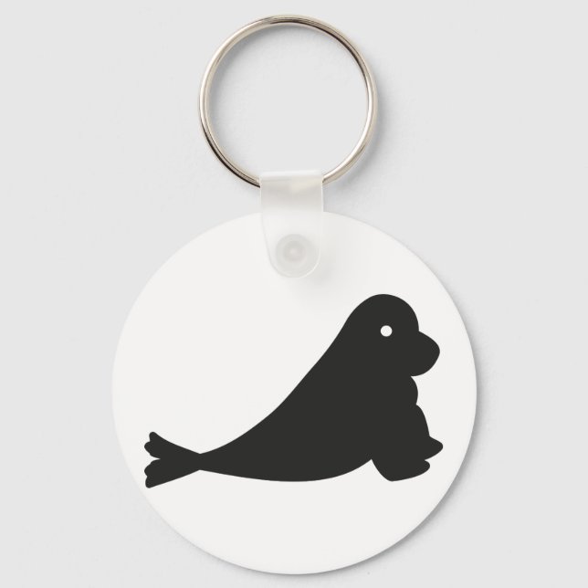 Chaveiro Kleine süße Robbe (Frente)