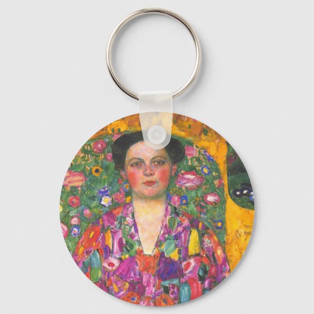 Chaveiro Klimt Retrato de Eugenia Primavesi (Frente)