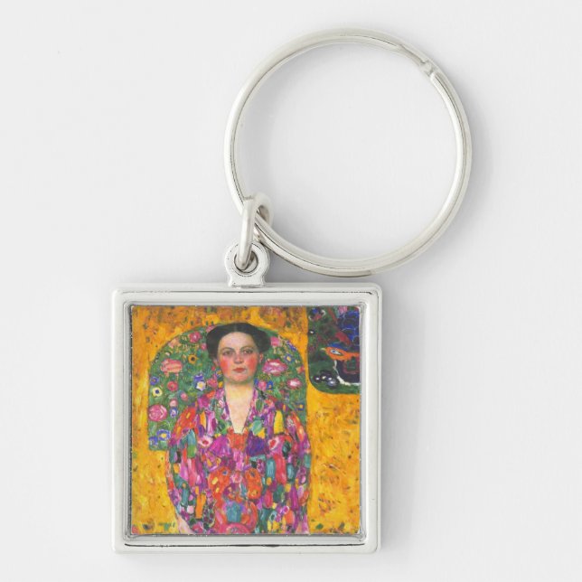 Chaveiro Klimt Retrato de Eugenia Primavesi (Frente)