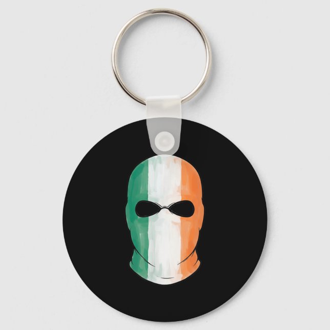 Chaveiro Kneecap Tricolor Balaclava (Frente)