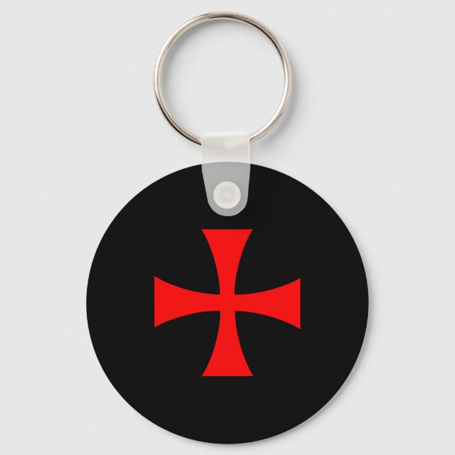 Chaveiro Knights Templar Cross Catholic Christian Order The (Frente)
