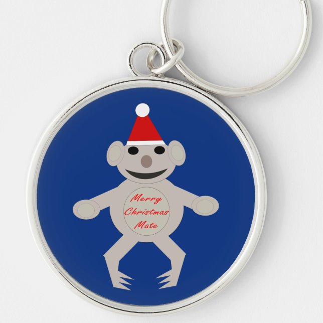 Chaveiro Koala Bear no Natal australiano (Frente)