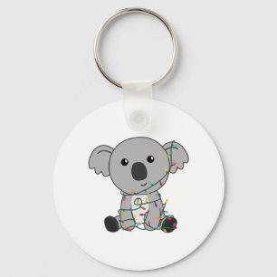 Chaveiro Koala Christmas Snow Winter Animais Koalas