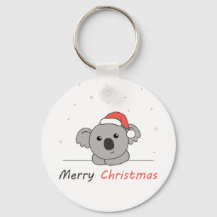 Chaveiro Koala Christmas Snow Winter Animais Koalas Keychai