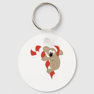 Chaveiro Koala do papai noel