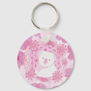 Chaveiro Koala Flower da vida