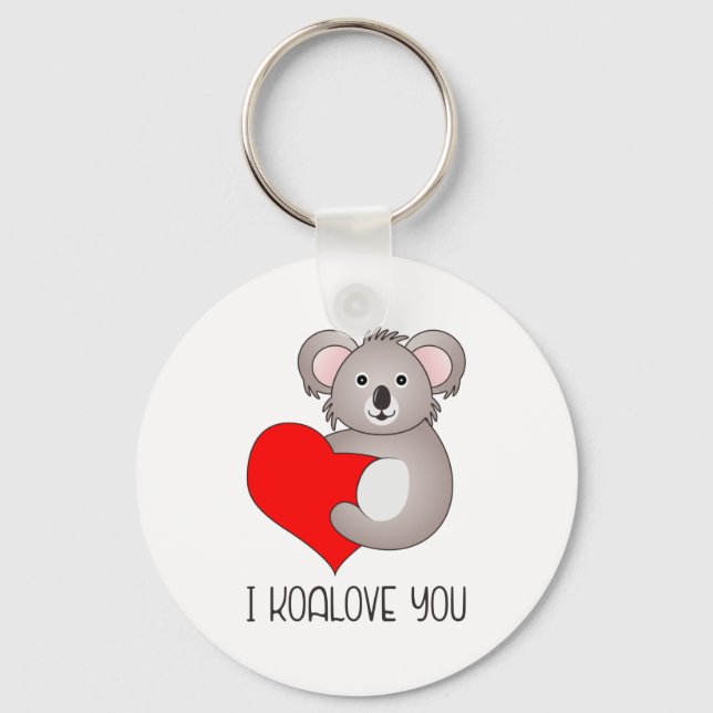 Chaveiro Koalove You Koala Sayings (Frente)
