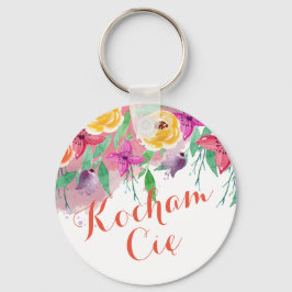 Chaveiro Kocham CięI Amo-te em polonês Polônia Gift