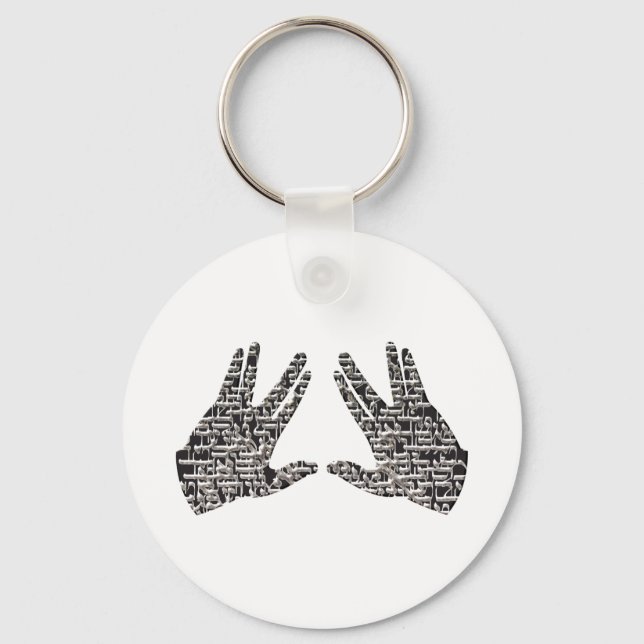 Chaveiro Kohen Hands (Frente)