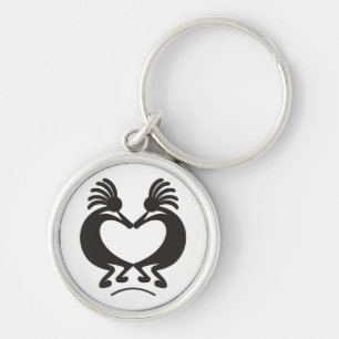 Chaveiro Kokopelli para o dia dos namorados