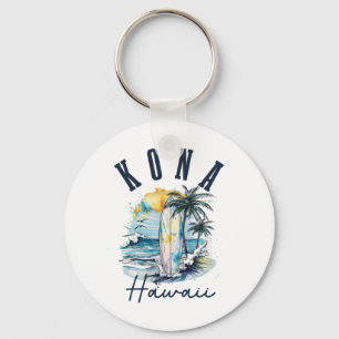 Chaveiro Kona Havaí Havaiano Surf Vintage Surfista Surfista