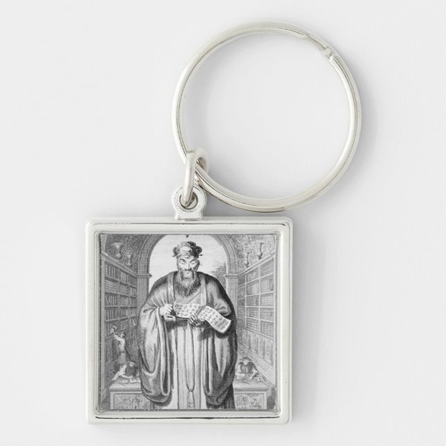 Chaveiro Kong-Fu-Tse, ou Confucius (Frente)