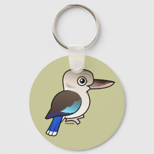 Chaveiro Kookaburra Azul-voado