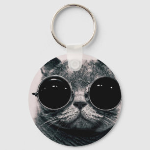 Chaveiro kool legal kat do gato com máscaras
