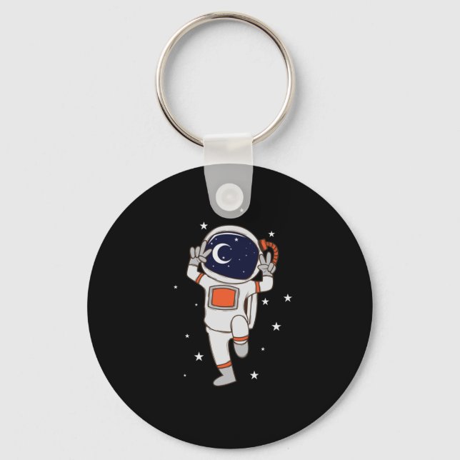 Chaveiro Kosmonaut im Weltall (Frente)