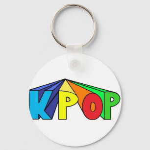 Chaveiro KPOP 3D colorido