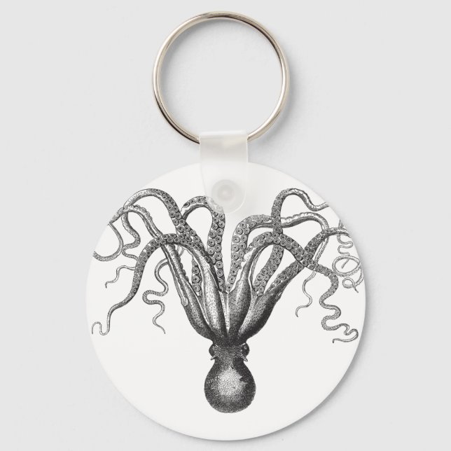 Chaveiro ☞ Krake / Kraken Vintage (Frente)