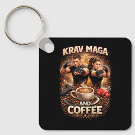 Chaveiro Krav Maga e Café