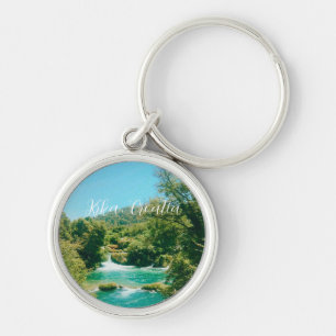 Chaveiro Krka, Croácia Cachoeira Viagem Lembrança