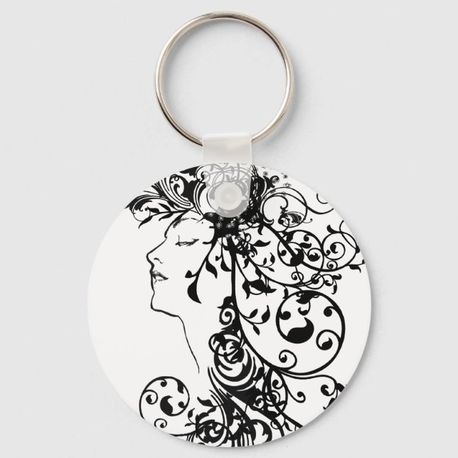 Chaveiro KRW Beauty Flourishes (Frente)