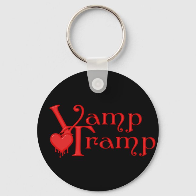 Chaveiro KRW Vamp Tramp Blood Dripping Heart (Frente)