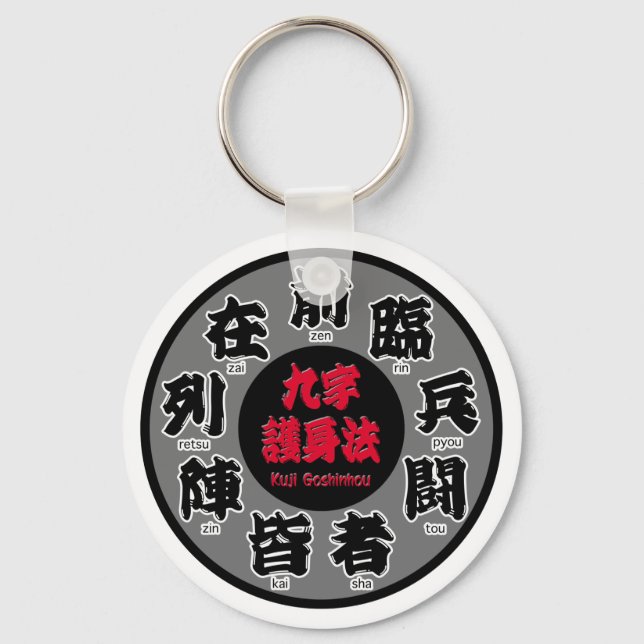 Chaveiro Kuji Goshinhou (九 字 護 法) 01 (Frente)