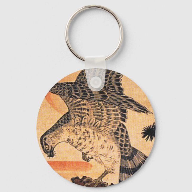 Chaveiro Kuniyoshi Hawk Key Chain (Frente)