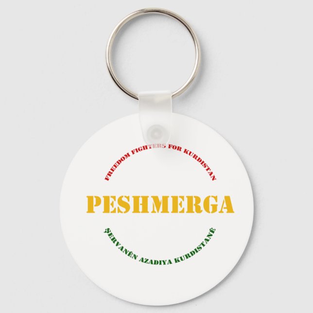 Chaveiro KURDISTAN Peshmerga Freedom Warrior (Frente)