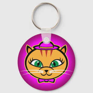 Chaveiro Kutey Kat, Button Keychain