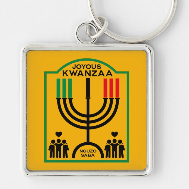 Chaveiro Kwanzaa Umoja (Frente)
