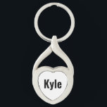 Chaveiro Kyle Mens Name,<br><div class="desc">Foto Em Preto É Um Nome Do Kyle Mens.</div>